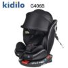 Kidilo G406B 360° Rotating ISOFIX Car Seat - Black