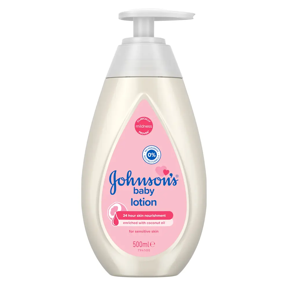 Johnson's Baby Soft Lotion Coconut Oil 24 Hour Moisture Delicate Skin 500ml