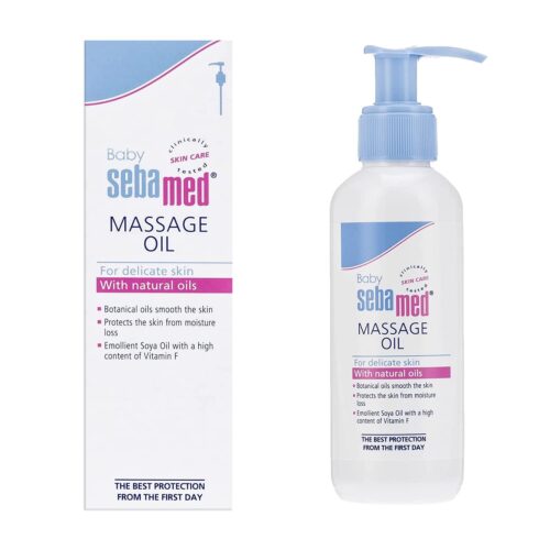 Sebamed-Soothing-Baby-Massage-Oil-150-ml-1 Baby Sebamed Massage Oil with natural oils 150ml
