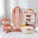 Complete Baby Bath & Care Set – Bear Design