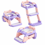 Foldable 2-in-1 Baby Potty Training Seat & Ladder