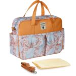 Insular Baby Diaper Bag with Changing Mat