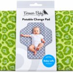 Forever Baby Portable Change Pad – Green Leopard Print